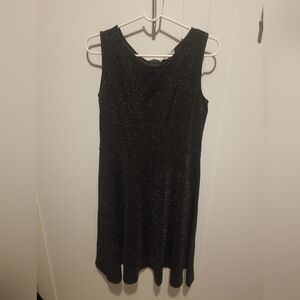 Elegant Black Sleeveless Dress